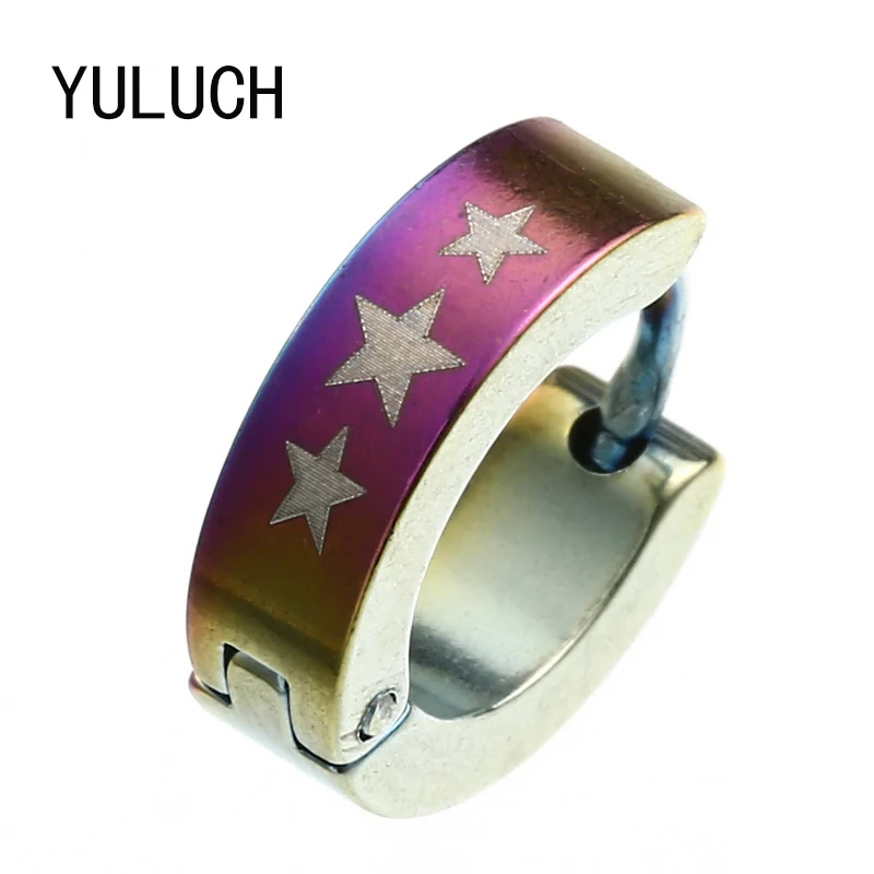 YULUCH 2018 зимние новые готические панковские серьги гвоздики для женщин и мужчин из