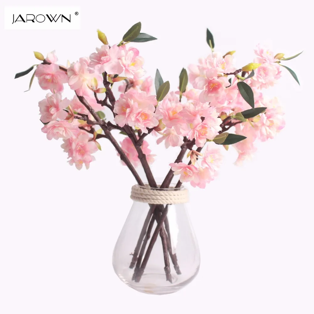 Искусственный Шелковый цветок мини Вишневый цвет Сакура для свадьбы вечеринки