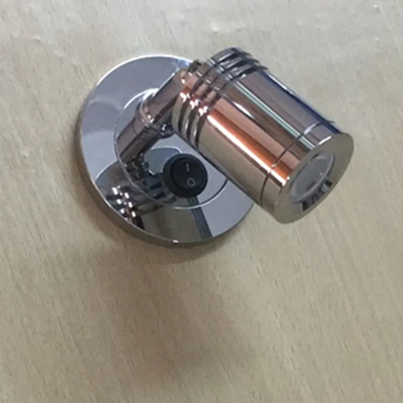 Topoch resssessed in Wall Light Grooved цилиндрическая головка Фокусирующая линза 30 градусов
