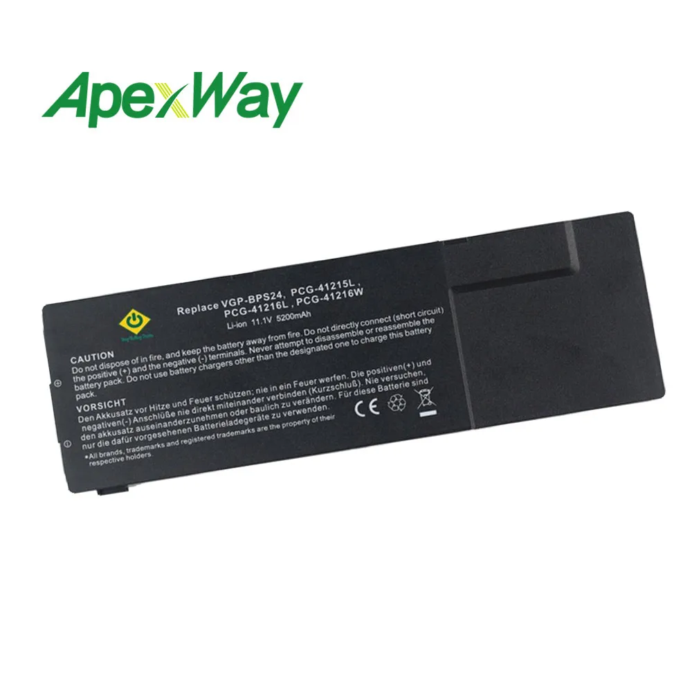 Аккумулятор для ноутбука 11 1 В 4400 мАч Sony VGP BPS24 BPL24 VAIO SA/SB/SC/SD/SE