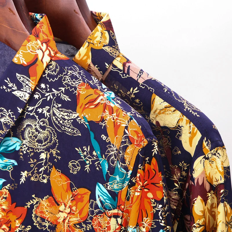 

Free shipping mens summer fashion printing shirts casual male floral clothes short sleeve shirt
