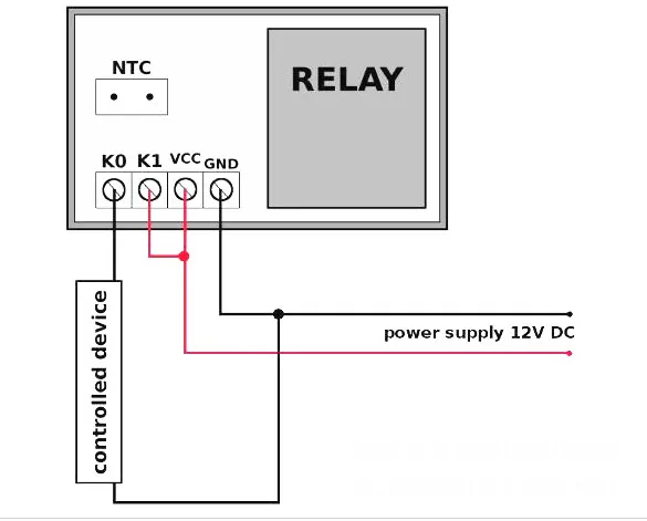 Цифровой светодиодный термостат W1218 DC 12V регулятор температуры термометр монитор