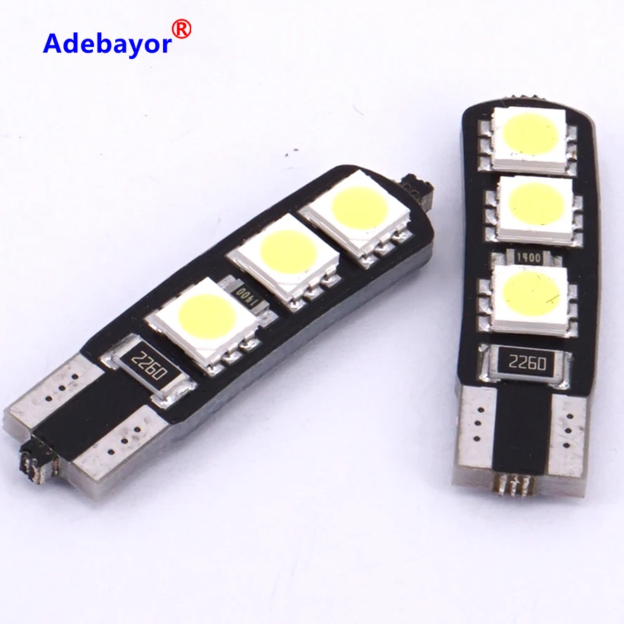 10x T10 W5W 194 5050 6 светодиодные лампы canbus яркие лампы|5050 canbus|car lightbulb led |