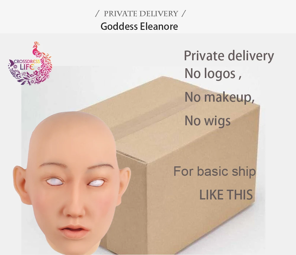 Crossdress Life Elanore angel face Реалистичная силиконовая женская маска маскарад, вечеринка, Хэллоуин Кукла в маске для косплея транссексуалов