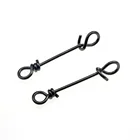 Rompin 50 шт. Быстрый Соединительный зажим из нержавеющей стали рыболовные Вертлюги хорошие защелки быстро поворачивающаяся вращающаяся защелка