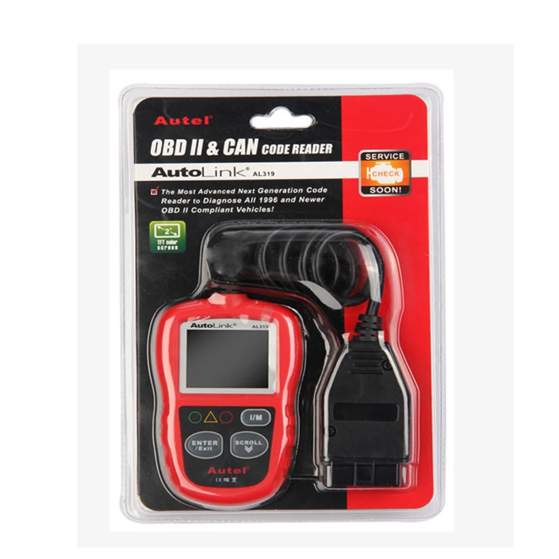 Autel AutoLink AL319 автоматический диагностический инструмент для сканирования