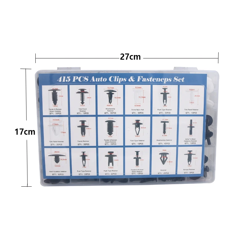 Набор пластиковых крепежных элементов с отверткой для кузова автомобиля ford explorer