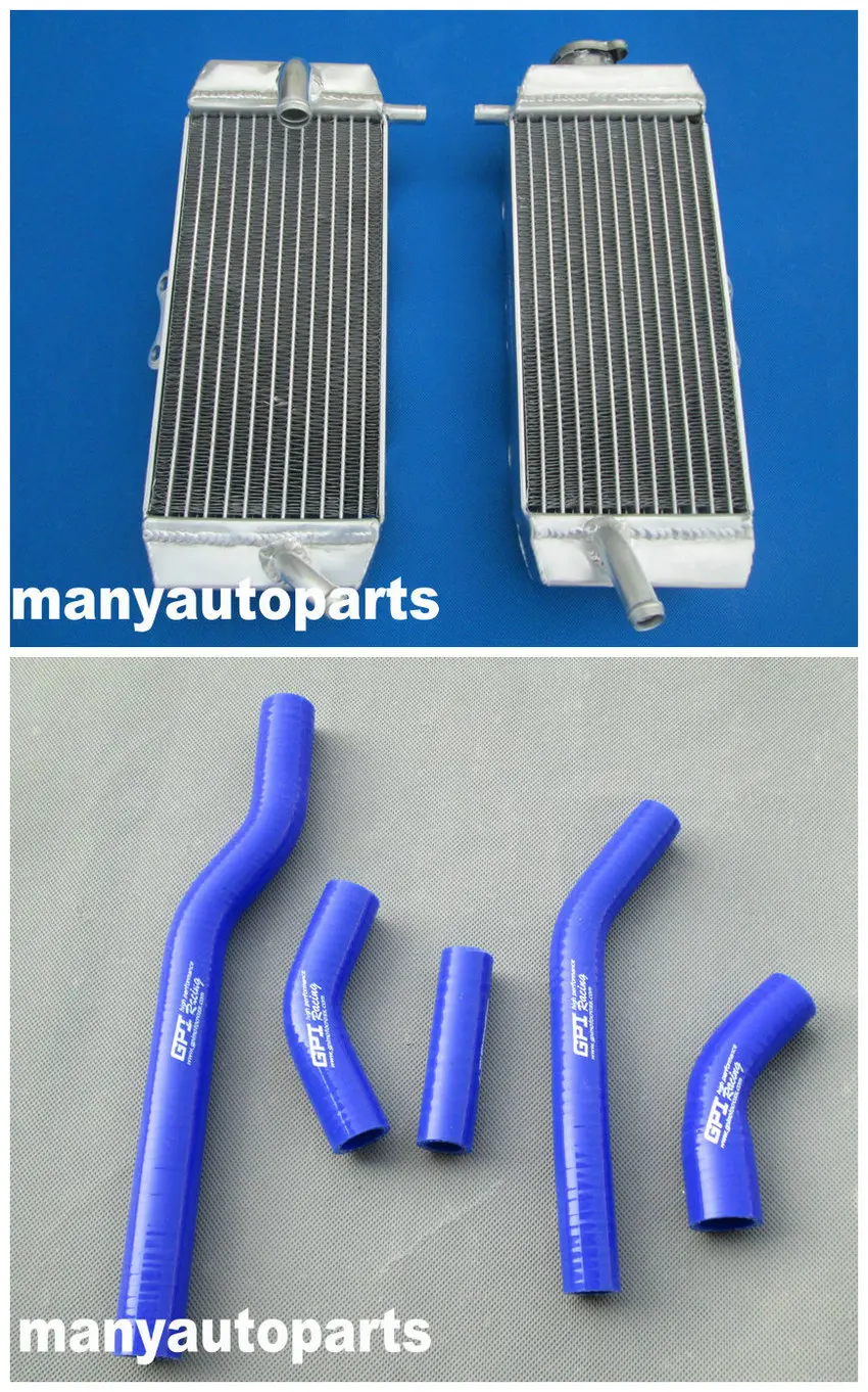 Радиатор + шланг для Yamaha WRF250 WR250F 07 08 09 2007 2008/YZF250 YZ250F 06 2006|radiator hose|hose radiatorradiator yamaha |