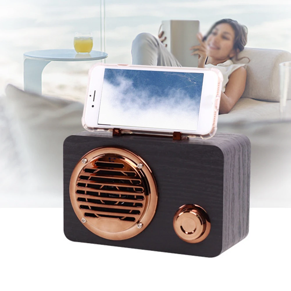 Коротковолновой Bluetooth Радио прозрачное украшение путешествия ретро