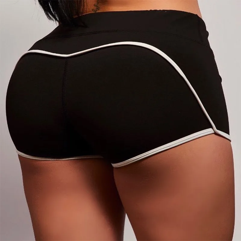 Sport Leggings Yoga Activewear Shorts Women Summer Sports Fitness Gym Workout Waistband skinny shorts | Спорт и развлечения