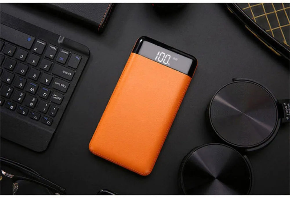 20000 мАч Внешний аккумулятор PoverBank 2 USB LC power Bank портативное зарядное устройство для