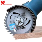 Многофункциональное Карбидное лезвие для пилы 4 дюйма, 110 мм, лезвие для циркулярной пилы для меди, алюминия, железа, металла, дерева, режущий диск, 1 шт., лезвия для пилы