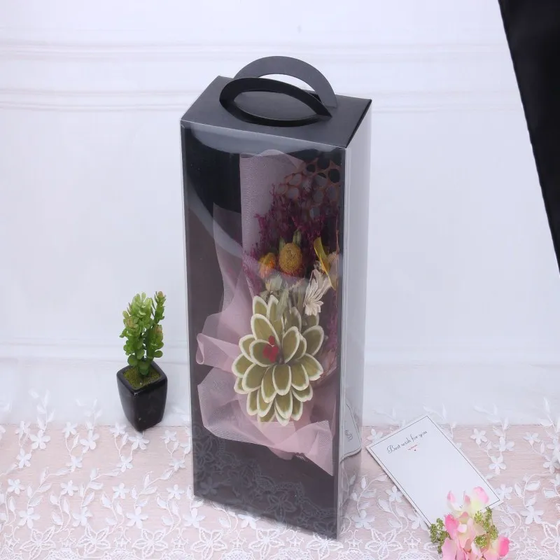 

Dried flower mini Korean bouquet crystal flowers forget-me-not gift flowers for lovers gift Free Shipping