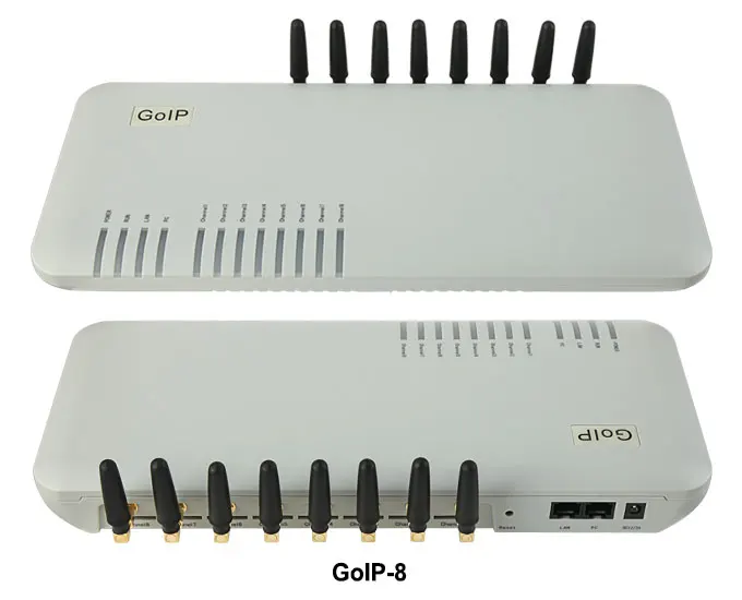 GoIP 8 ports voip gsm gateway/voip sip gateway/IP GSM Gateway/ GoIP8 GSM VOIP Gateway -Hot sell