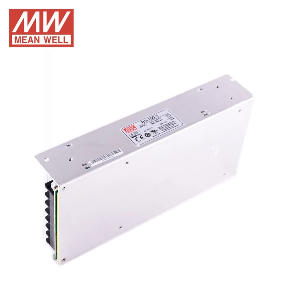 блок питания 5 вольт Источник Питания ПОСТОЯННОГО ТОКА В 26A 130 Вт RS-150-5 Meanwell