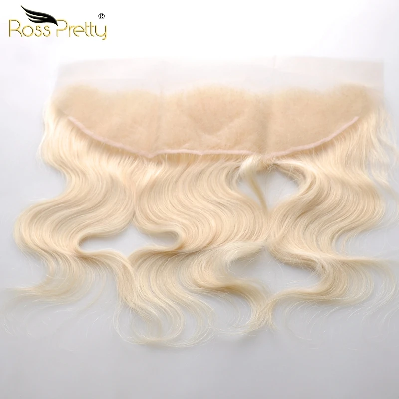 Ross Pretty Remy бразильские волосы волнистые светлые от уха до кружевные фронтальные