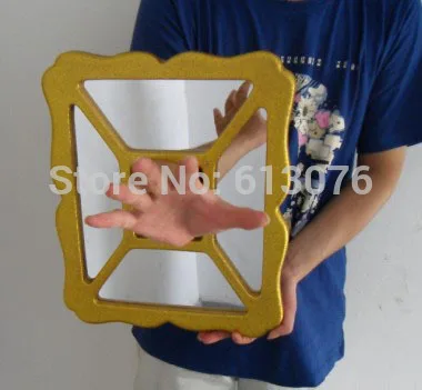 Рука через стекло/рука и голубь зеркало Волшебные трюки для мага сцены иллюзии