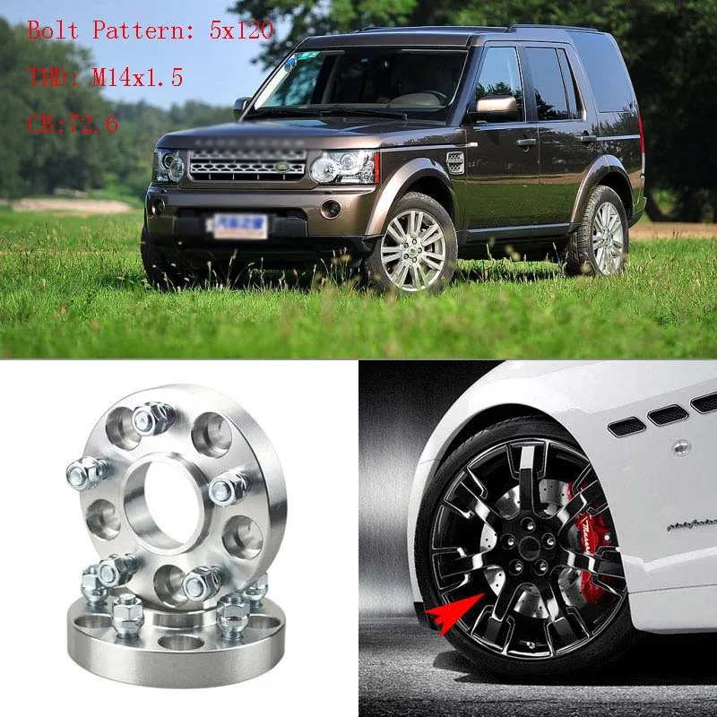 4 шт. колесные распорки для Land Rover Discovery 3 7 + | Автомобили и мотоциклы