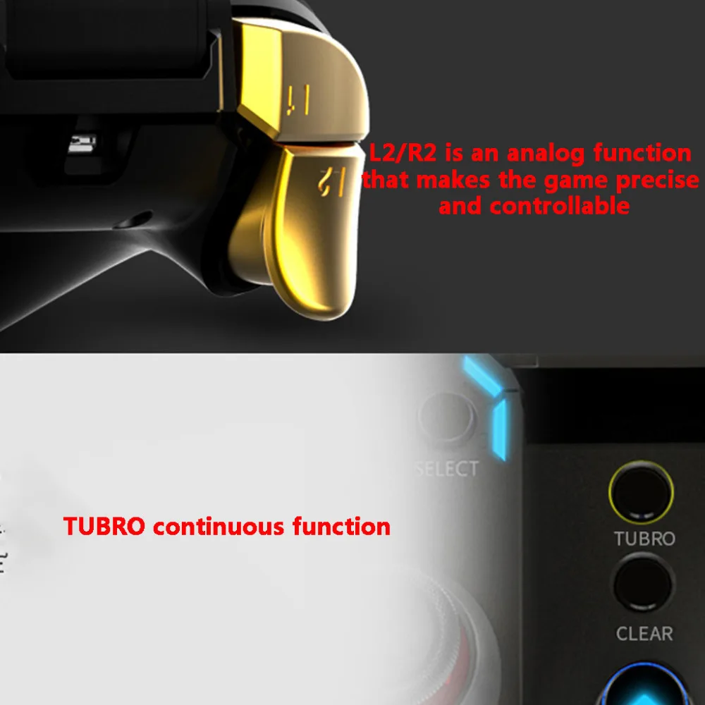Игровой Bluetooth-контроллер для PUBG контроллер мобильных телефонов iOS/Android 40MR25 2019 |