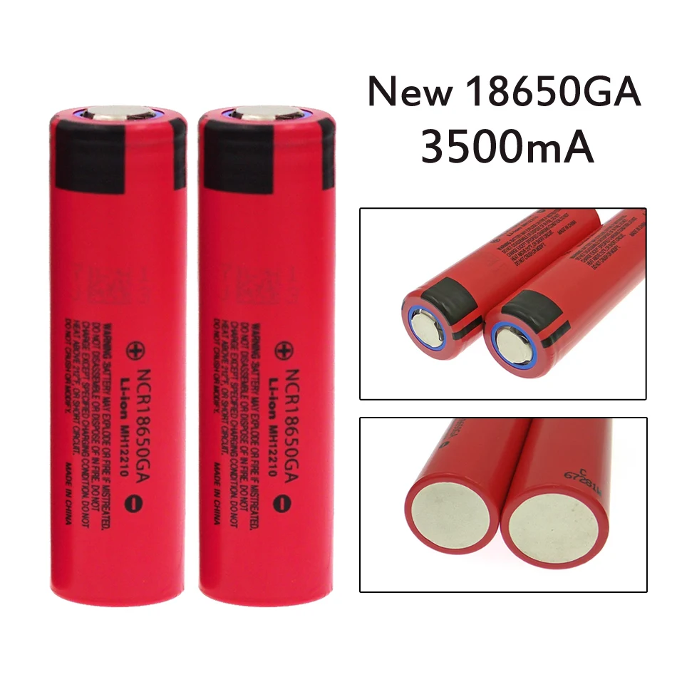 1 шт. .. 2016 новый оригинальный Sanyo NCR18650GA 18650 3500 мАч 10А непрерывного разряда литиевая