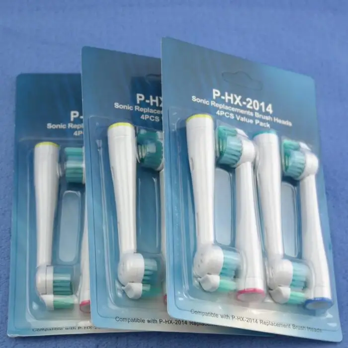 4 шт Электрические зубные щетки сменные головки для Philips Sonicare Diamond Clean ProResult Healthy Clean HX1620/HX1630/HX1610
