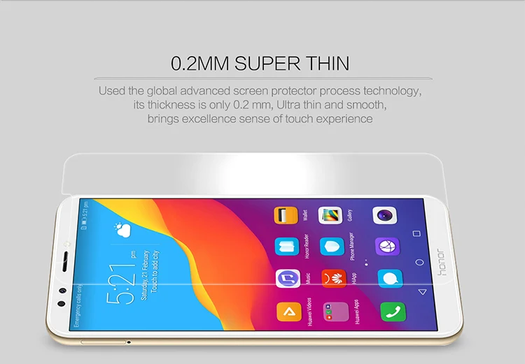 Для Huawei Honor 7C Экран Protector NILLKIN H + Pro 2.5D закаленное Стекло защитный Плёнки для