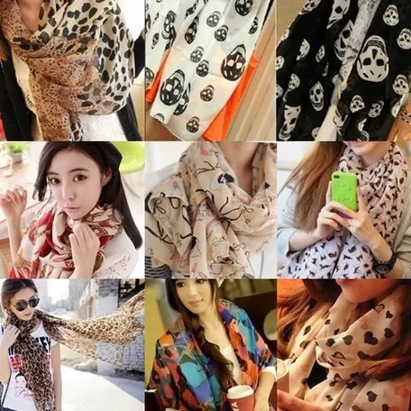 OVO! 2014 Новый Модный осенне летний шелковый шарф женский зимний теплый с