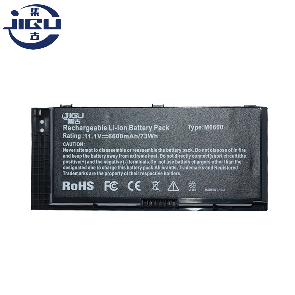 

JIGU Аккумулятор для ноутбука Dell Precision M4600 M4700 M6600 M6700 97KRM FV993 KJ321 PG6RC R7PND X57F1 3DJH7 0FVWT4 0TN1K5