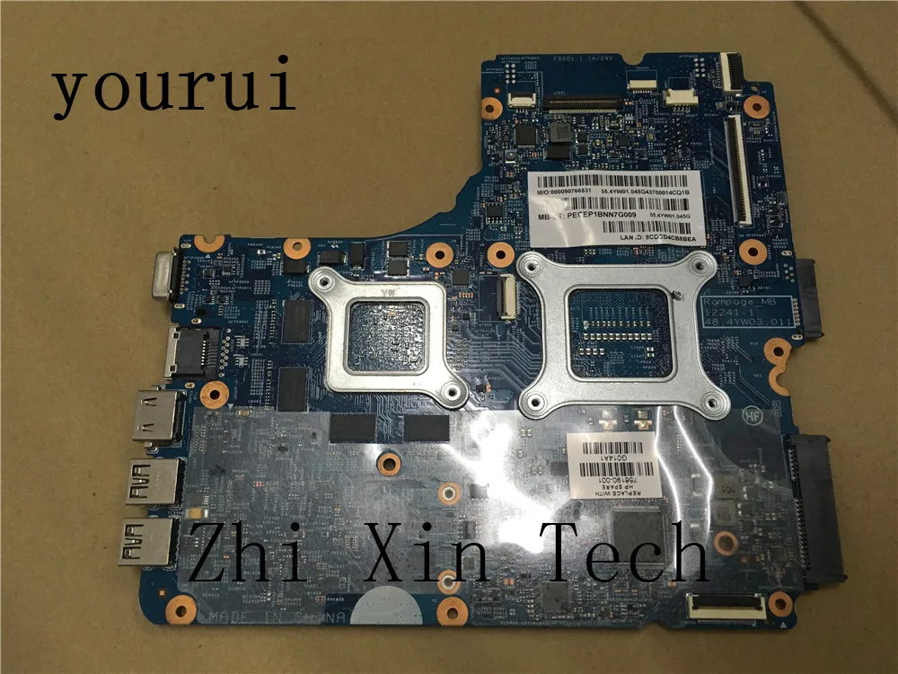 yourui For HP Probook 450 G1 470 440 Laptop Motherboard 756190-001 756190-601 48.4YW03.011 DDR3 Test ok 100% original | Компьютеры и