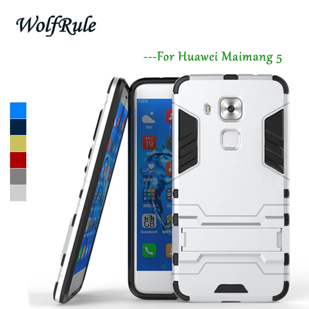 

WolfRule Anti-knock Case Huawei Nova Plus Cover Funda 5.5'' Soft Silicone + Plastic Case For Huawei Nova Plus Case / Maimang 5