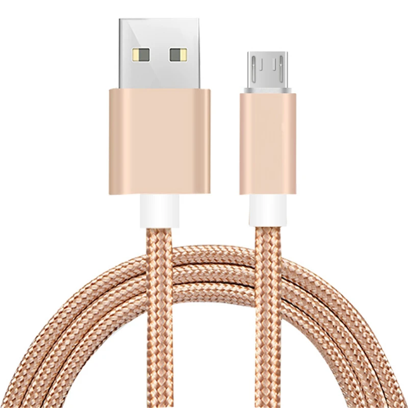 3 м Плетеный Micro USB кабель для зарядки и передачи данных OPPO R15 R15X A5 A7 Samsung S6 S7 Note Edge Note4