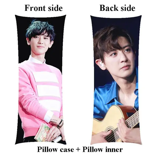 picture Kpop Park Chanyeol long Pillow include inner home hugging body pillow Customize - Цвет: picture