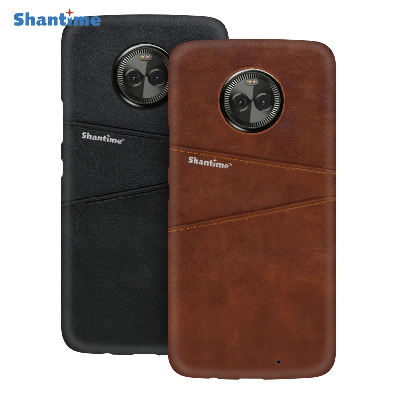 Роскошный винтажный кожаный чехол для Motorola Moto Z2 чехол для телефона для Motorola Moto X4 XT1900-5 слот для карт из искусственной кожи чехол
