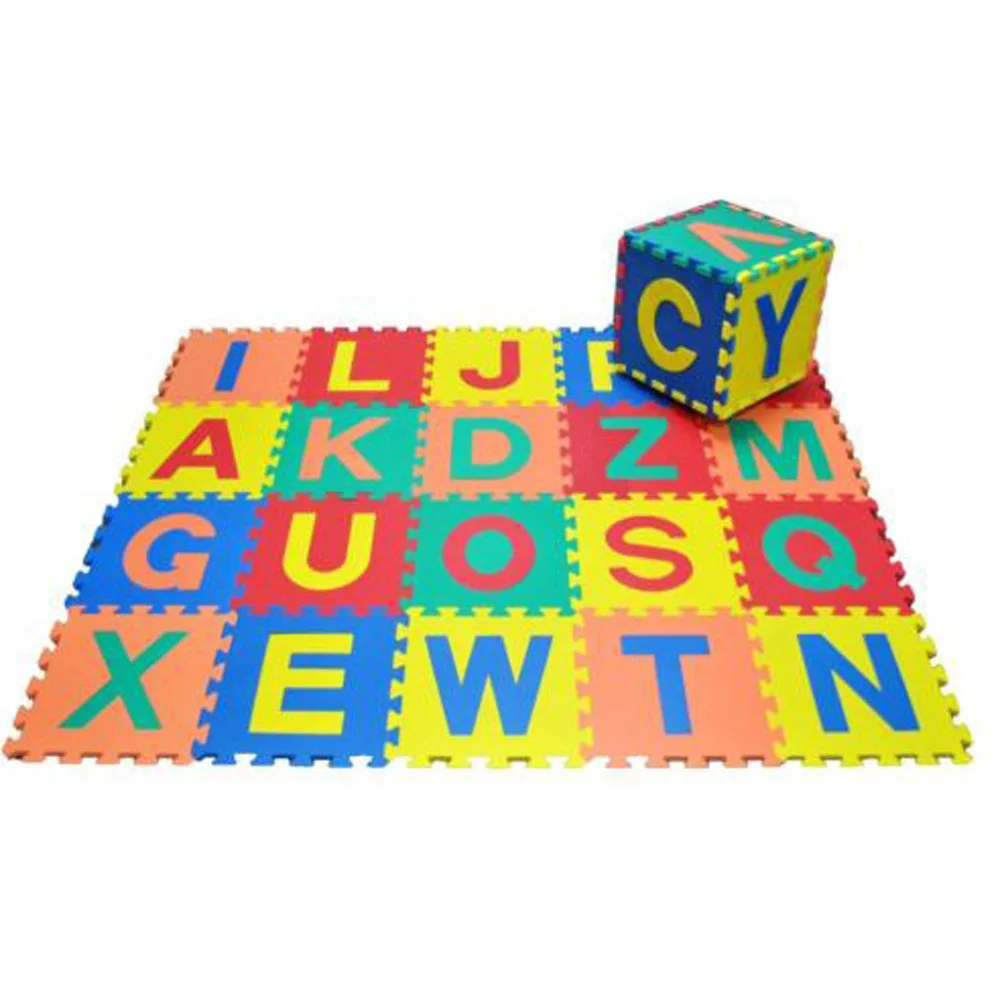36 PCS baby EVA Foam Play Puzzle Mat Alphabet Letters Numbers Floor Soft Baby 3d puzzle Kids Educational toys | Игрушки и хобби