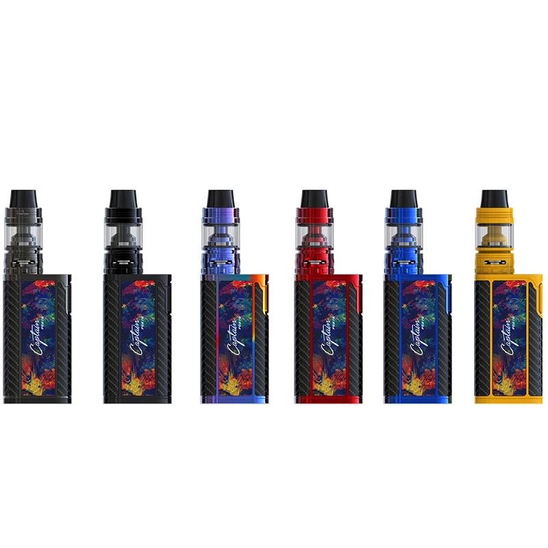 Оригинальный комплект IJOY Captain PD270 с 20700 батареей 234 Вт бокс мод 2 мл S Subohm Tank