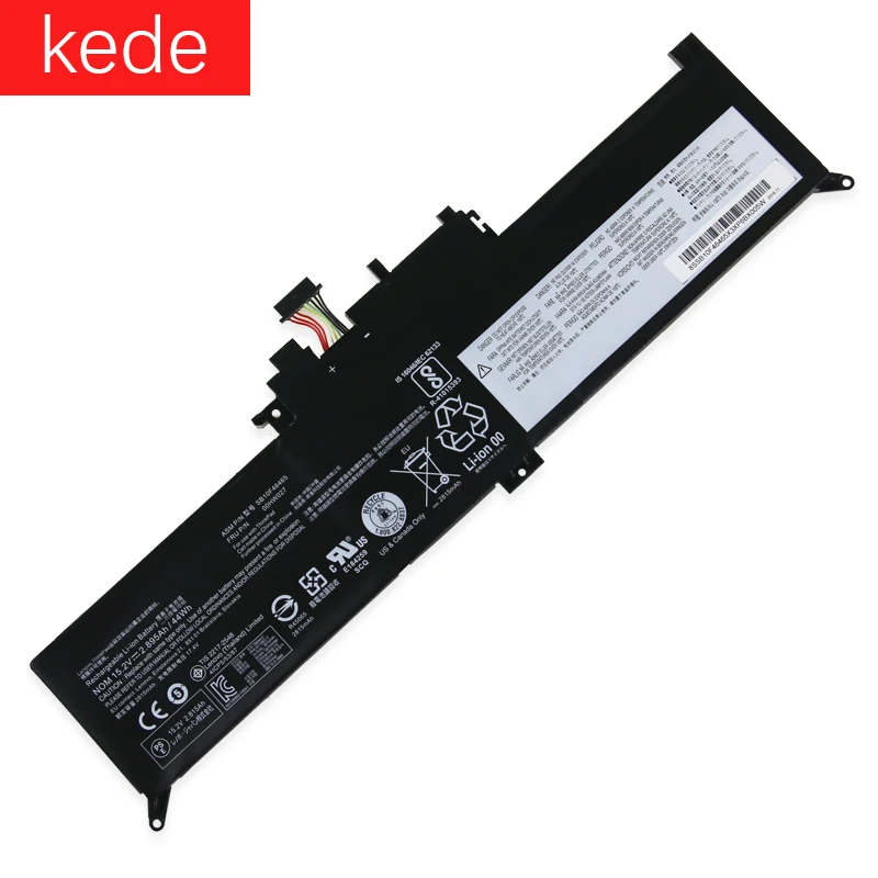 Аккумулятор kede для ноутбука Lenovo ThinkPad Yoga 260 Series Tablet 00HW026 00HW027 SB10F46465 15 2 в 44Wh |