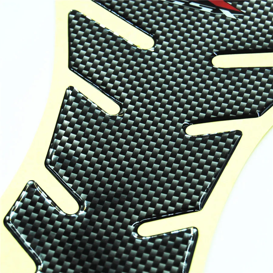 Обычной почтой мотоциклетные Fishbone форме наклейки углеродного волокна Топливный