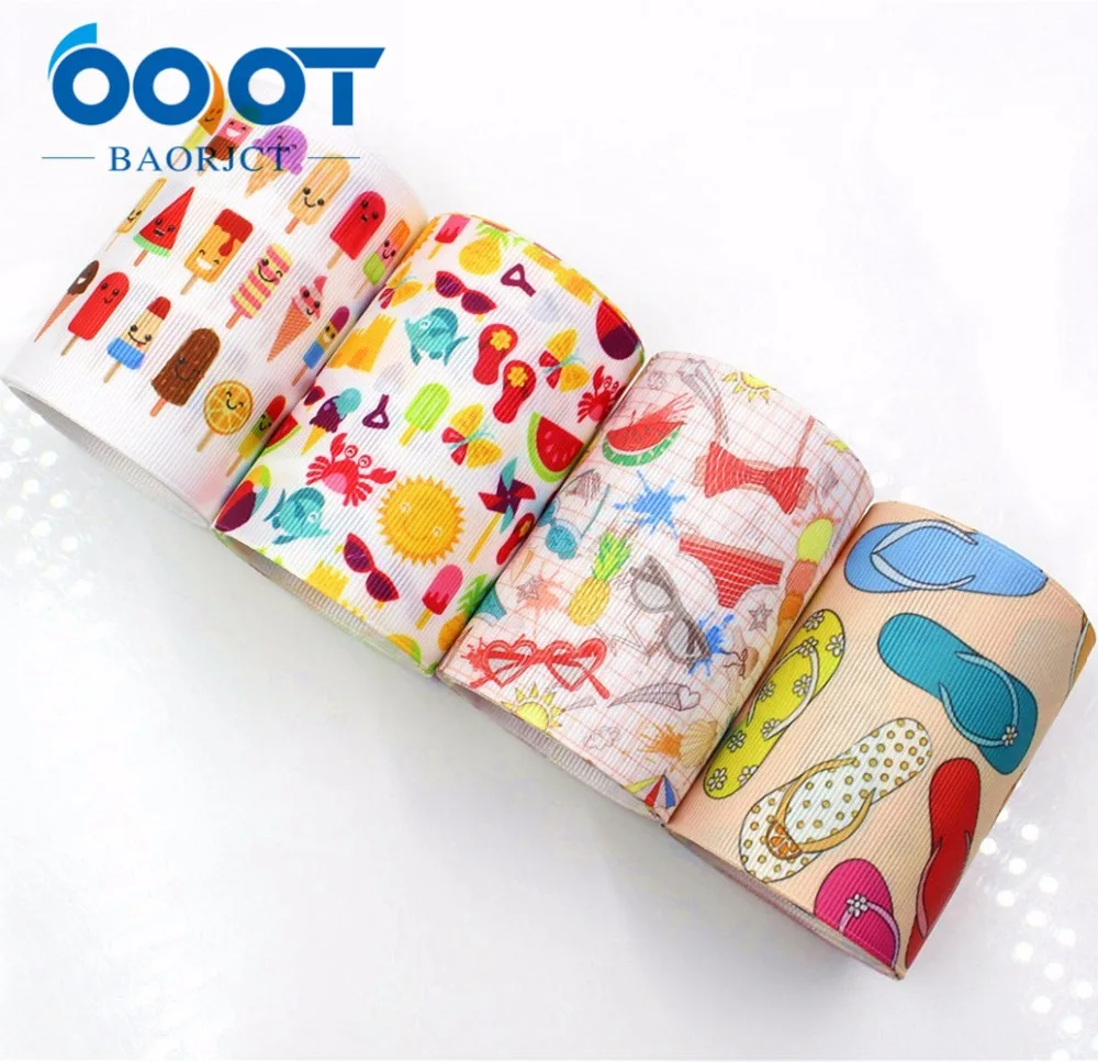 OOOT BAORJCT 177252 3 '྇ мм мультяшная печатная корсажная лента DIY Ручная работа