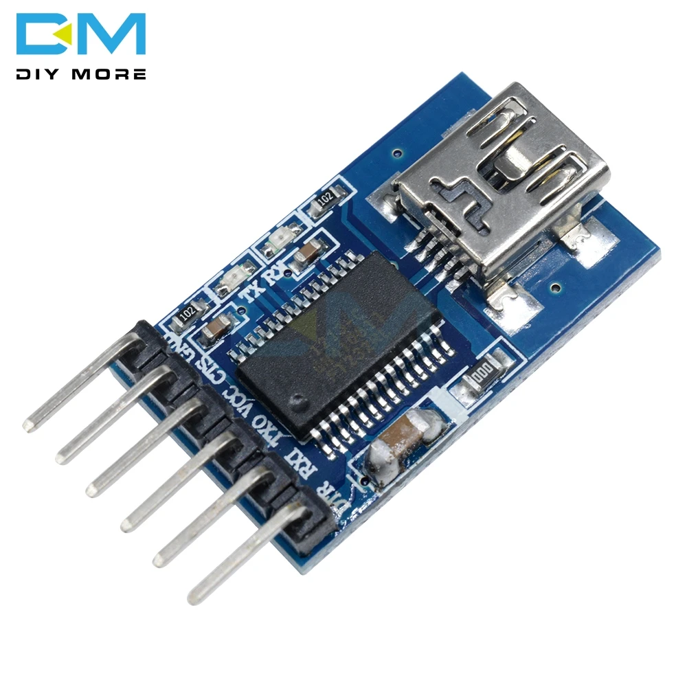 Модуль последовательного адаптера FT232RL FT232 FTDI USB к TTL для мини порта Arduino