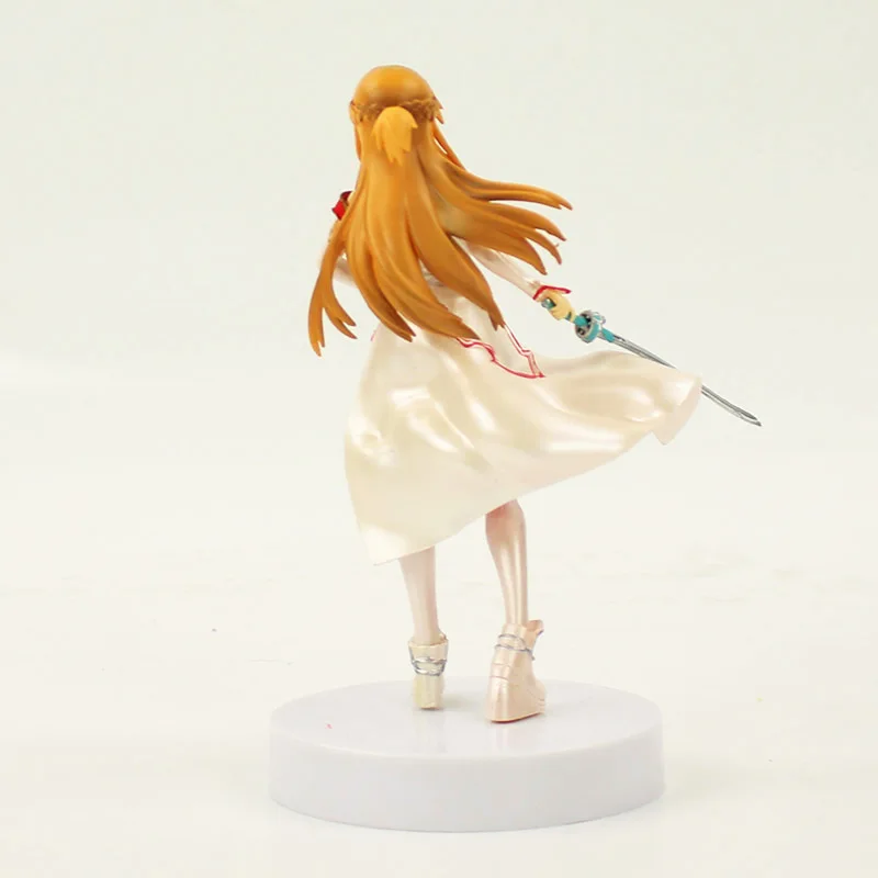 18 см меч искусство онлайн Asuna фигурка игрушка Yuuki SAO аниме красота Коллекционная