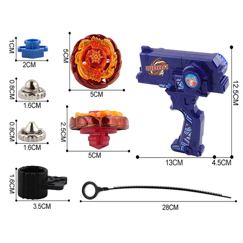 Beyblade Металл Фьюжн-игрушки для продажи спиннинг Топы bayblade набор игрушек, игрушечный гироскоп с двумя пусковыми установками, ручной Спиннер металлические Топы