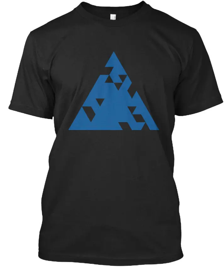 

New Hip Hop Men And Men Brand Clothing Fashion Tees Triangle Standard Unisex T Shirt Making