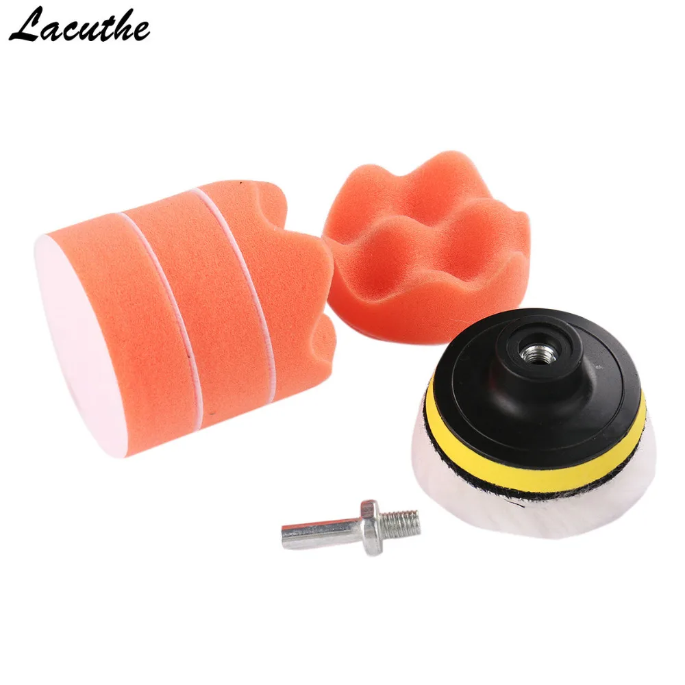 

Car Polishing Wash Brush Set Sponge Waxing Washing Maintenance Cosmetic Buffing Pads Kit Felt Compound Supplies Auto Accessories