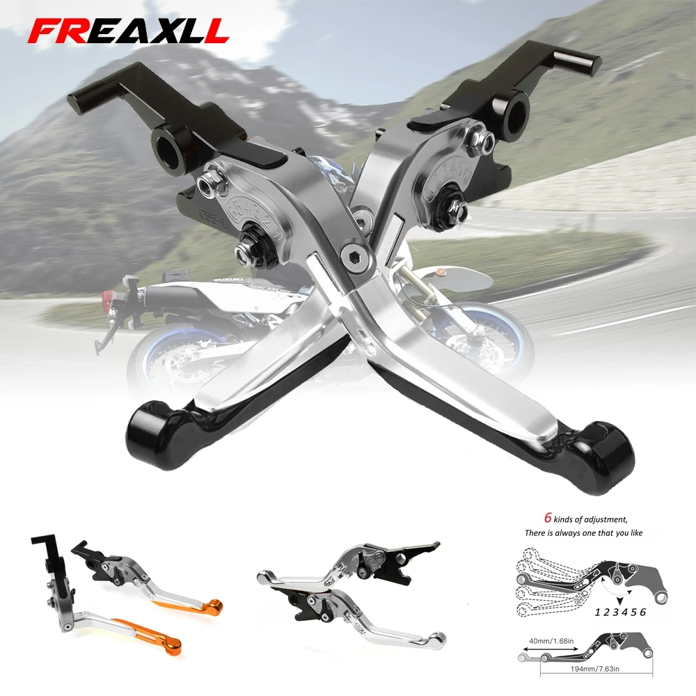 CNC Motorbike Accessories Brake Clutch Levers Foldable For yamaha XJR 1300 RACER 2004-2016 2005 2006 2007 2008 2009 2010 2011 | Автомобили