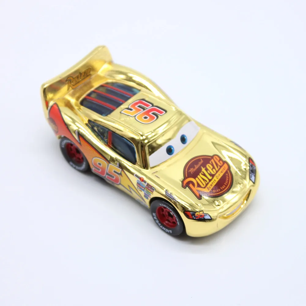 100% Оригинальный машинок пиксара и с рисунками из мультфильма Тачки 2 No.95 золото