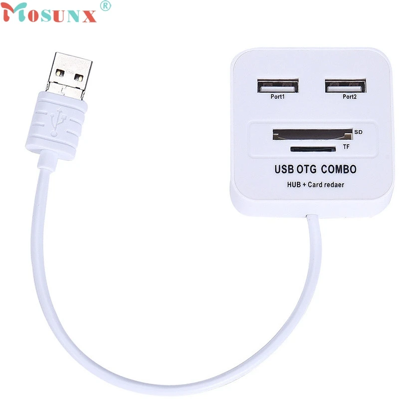 Устройство для чтения карт Mosunx Simplestone Speed Micro USB OTG COMBO SD TF HUB oct31|reader writer|card reader writerhub