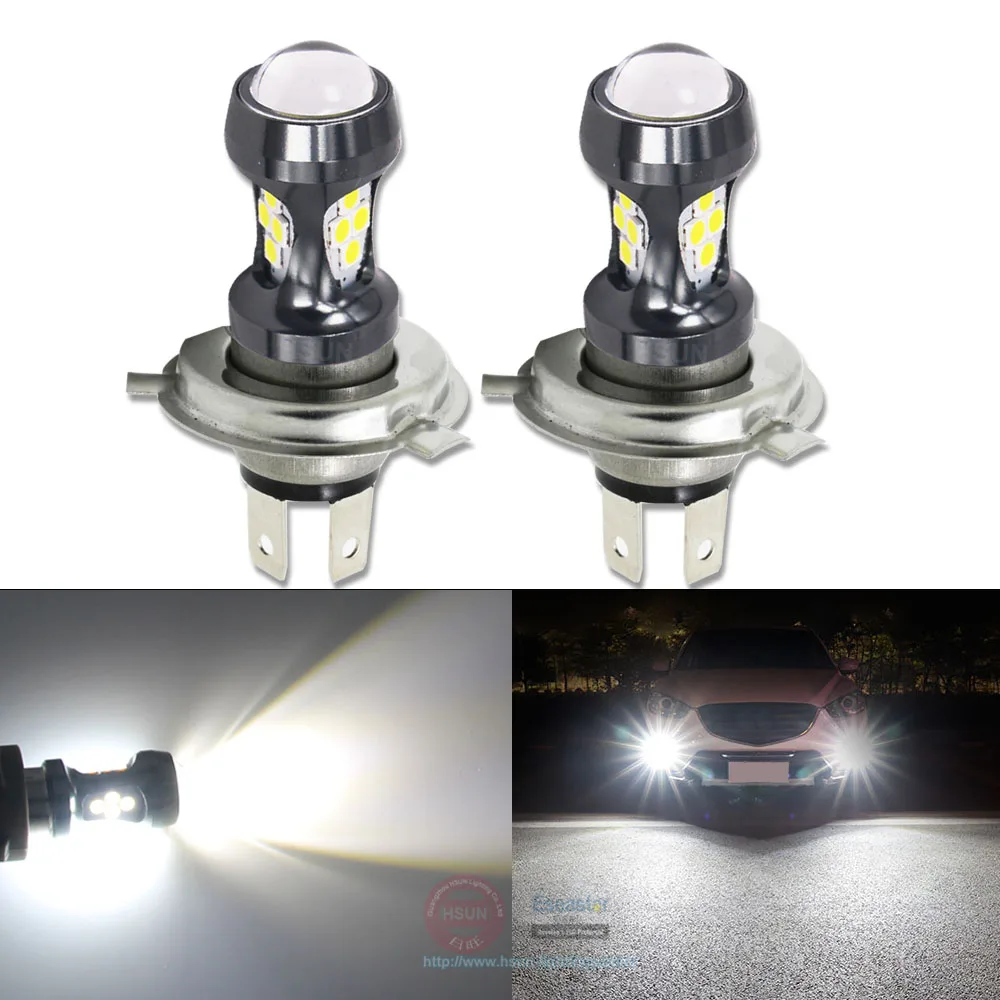 Светодиодный противотуманный фонарь Eseastar 2 шт. H4 зеленый для dodge caravan 2004 2003 2002 2005