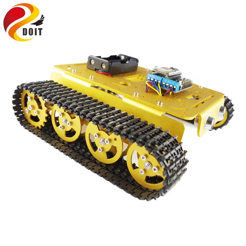 Комплект для сборки радиоуправляемого танка DOIT T200 с системой Android и iOS|tank control|rc tank
