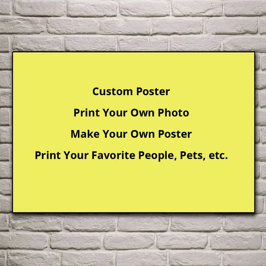 

custom poster Print my own photo pictures make my own posters on the wall picture home living room decoration for bedroom