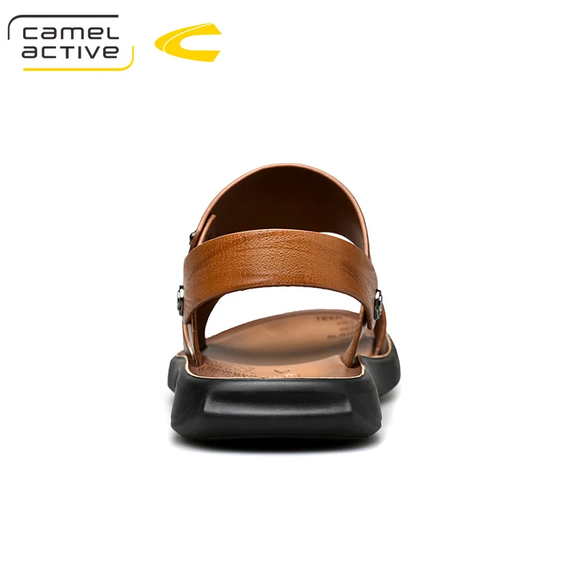 Camel Active новинка 2019 кожаные быстросохнущие сандалии летние качественные